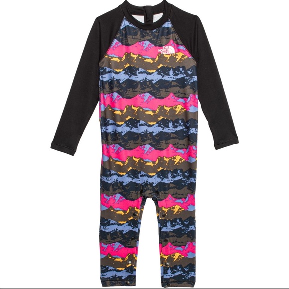 The North Face Infant Girls Sunsuit  UPF 40+ - Picture 1 of 5